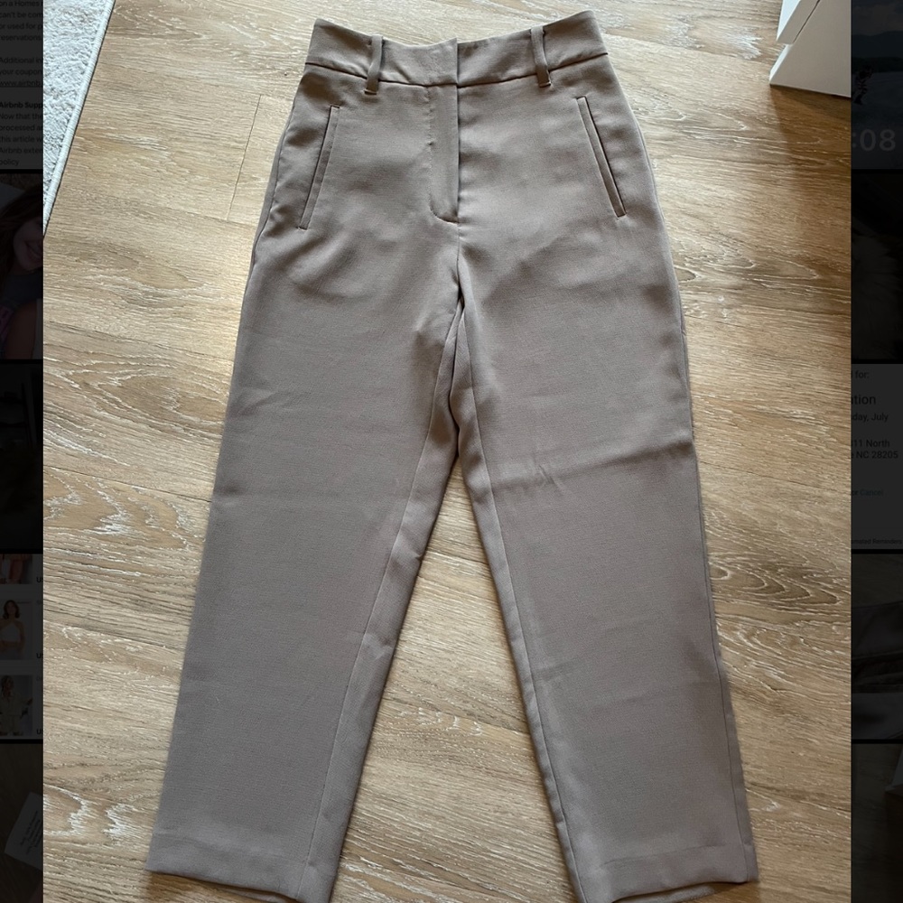 Wilfred Aritzia Cropped trouser pant